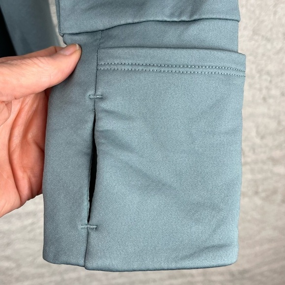 ATHLETA Girl Power Up Half Zip Top Pullover XL Sodalite Blue - Picture 5 of 14